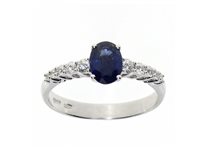 Anello Damiani Donna Special Classic in Oro bianco 0.90 Ct 20074435 - 20074435